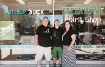ButtsUp Duck Building Exterior with Small Business Owners