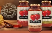 Italian Hearts Pasta Sauce Jars